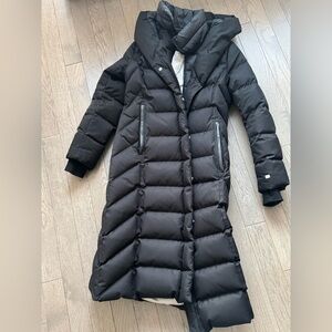 Soia & Kyo long Black Puffer Coat